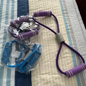 Workout stretching bands